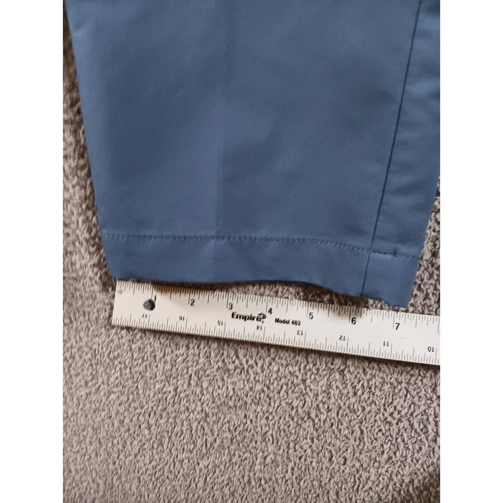 Banana Republic Mens Pants 36x30 Blue Stretch Performance Golf Travel Chino